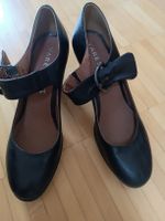 Schwarze Varese Lederschuhe, Grösse 39, guter Zustand!