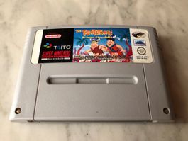 FLINTSTONES THE TREASURE OF SIERRA MADROCK SPIEL FÜR SUPER N