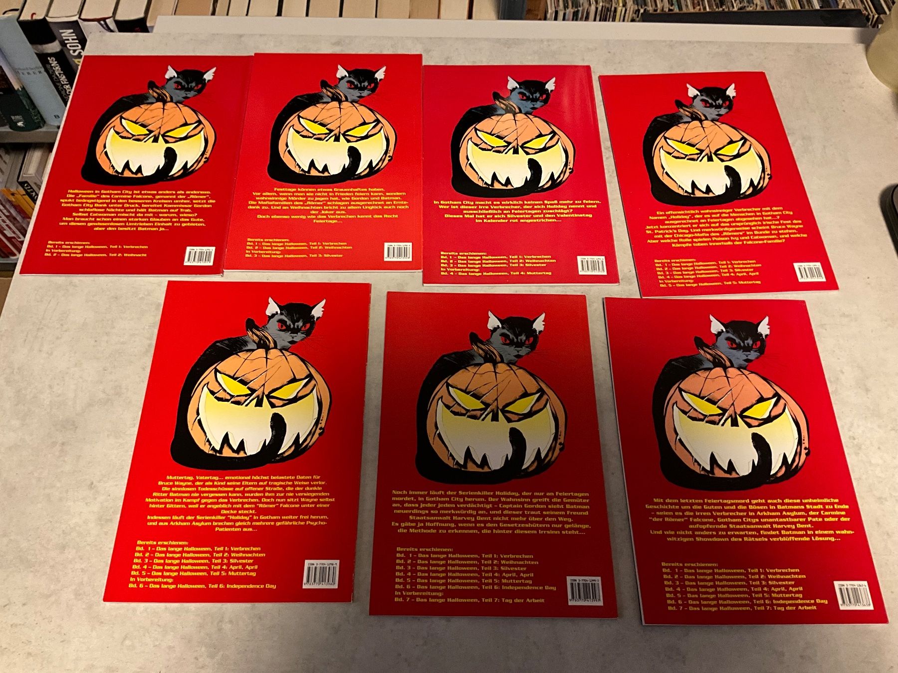 Comics: Batman - Das lange Halloween 1-7 - Komplett – Gebraucht aus Agriswil von Ueli03 1