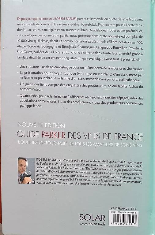 Livres: Guide Parker, vins de France – D'occasion à Servion par meno999 3