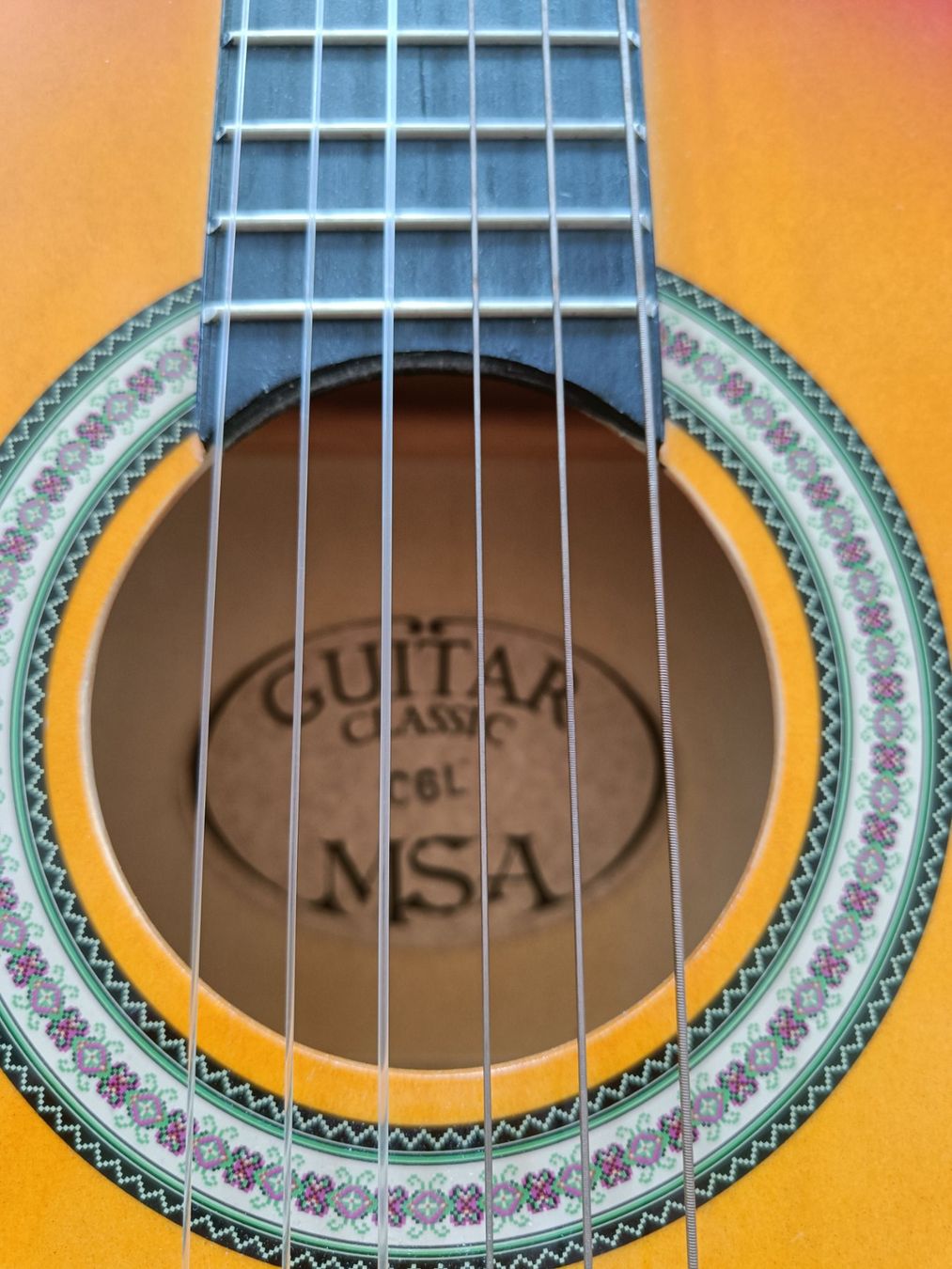 Strumenti musicali: Kindergitarre MSA C6L mit Tasche – Usato da Ottikon venduto da Obh 2