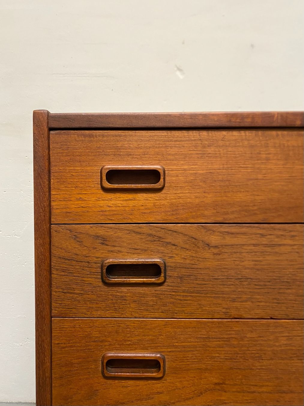 Cassettiere: Teak Kommode Sekretär Danisch MCM Vintage – Usato da Basel venduto da MidMod20C 3