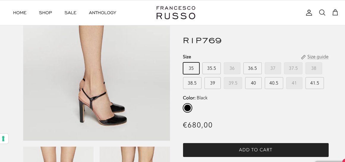 Scarpe da donna: Chaussures Francesco Russo – Nuovo e nell'imballaggio originale da Genève venduto da alexmcg 5