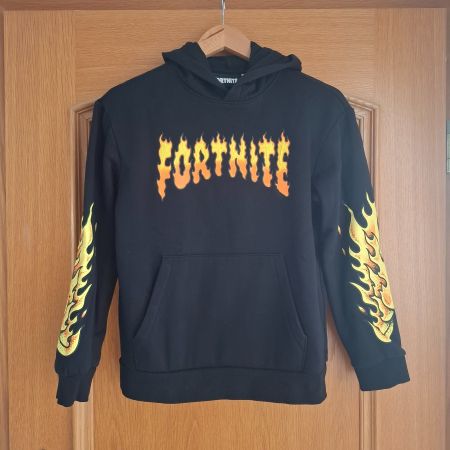 Jungen Kapuzenpulli "Fortnite", schwarz, Gr.158