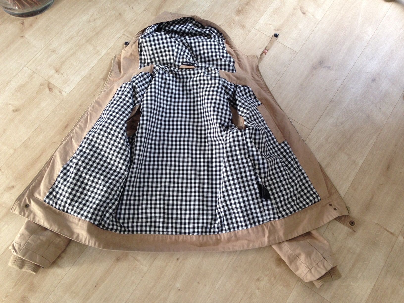Jacken: PROTEST Kapuzen-Jacke - beige - Gr. M - Baumwolle TOP – Neu (gemäss Beschreibung) aus Schongau von Designart 6