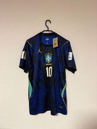 Brésil Neymar Jr 10 Jordan Away Jersey Coupe du Monde 2026