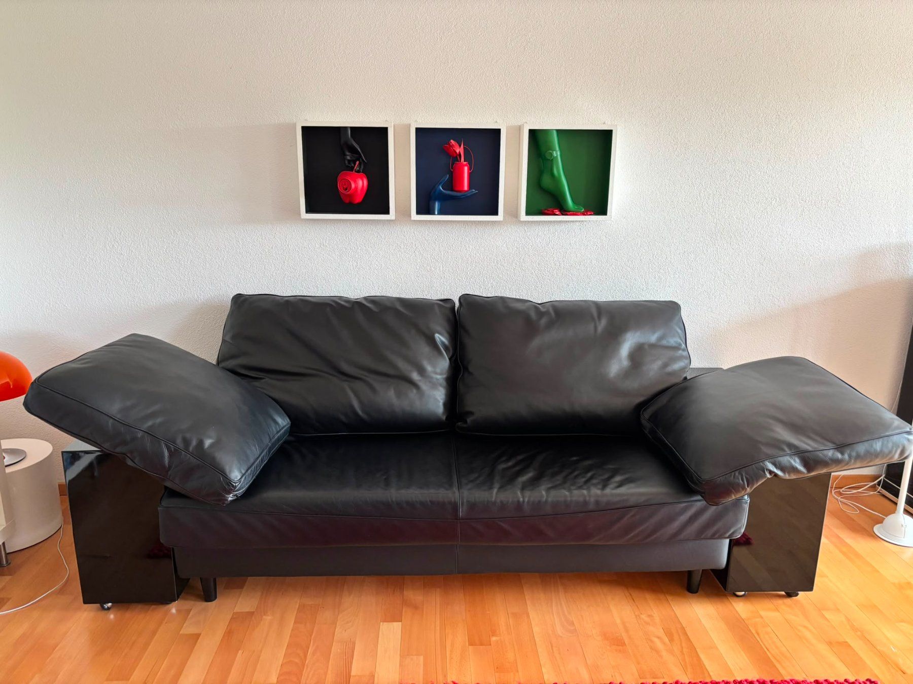 Classicon Divani: Sofa Lota von Eileen Gray - ClassiCon schwarz – Usato da Binz venduto da ger_9w8w 1