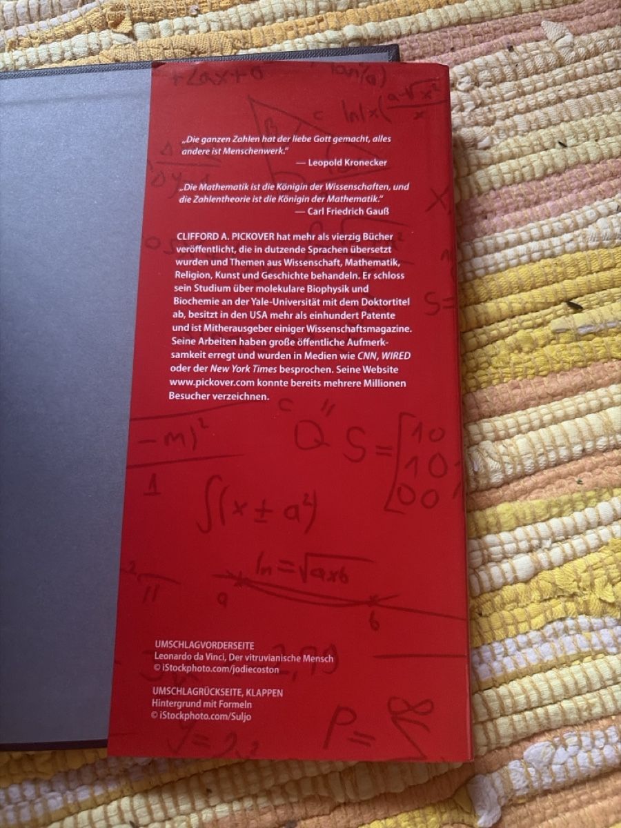 Bücher: Das Mathebuch von Pythagoras bis 57. Dimension – Gebraucht aus Freidorf TG von ibipatria 3