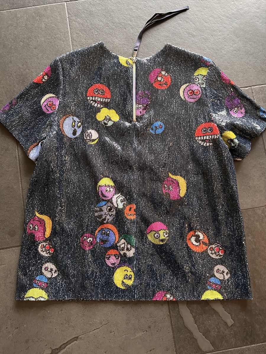 Top: Pailletten Shirt – Nuovo (secondo la descrizione) da illnau venduto da sapperlotti 1