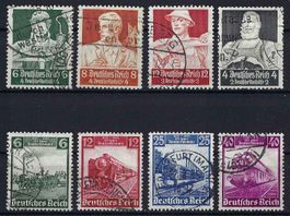 Deutsches Reich 1934/35 gute und saubere Werte gest.