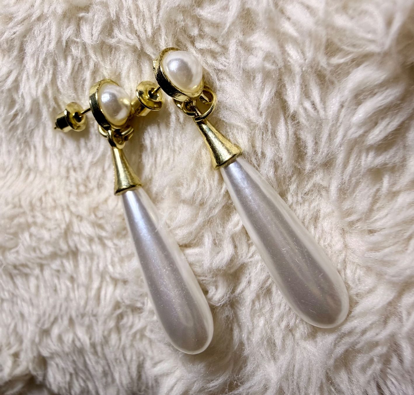 Orecchini pendenti & Orecchini a lobo: Boucles d'oreilles nacrées – Nuovo e nell'imballaggio originale da St-Maurice venduto da Sandrinette123 2