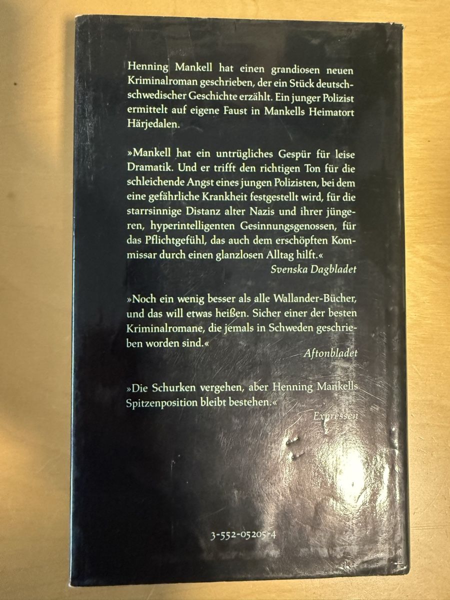 Libri: Henning Mankell 3 Bücher – Usato da Menziken venduto da Slechtvalker 6