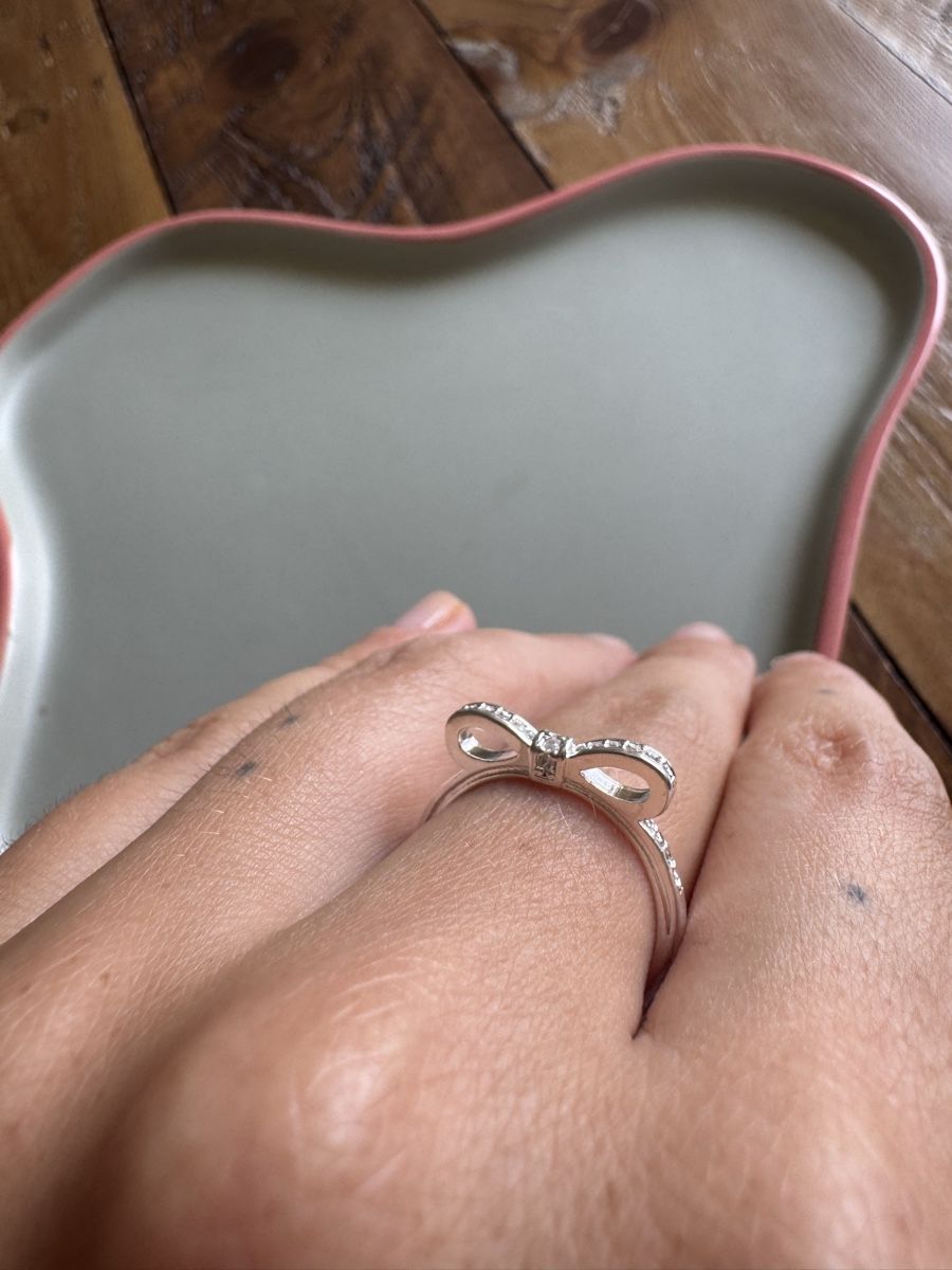 Anelli: Ring Schleife Zirkonia Silber 925 – Nuovo (secondo la descrizione) da Männedorf venduto da mariadelrocioeberle 7