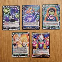 5x cards game Dragon Ball Super bt11 eng