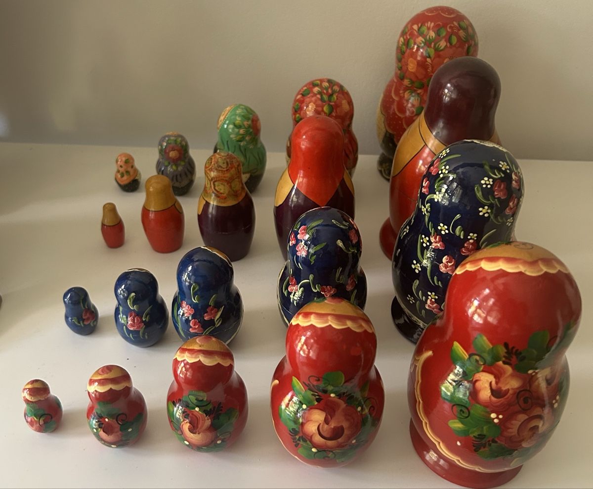 Figuren: 4 Matroschkas  – Gebraucht aus Hochfelden von larson27 5