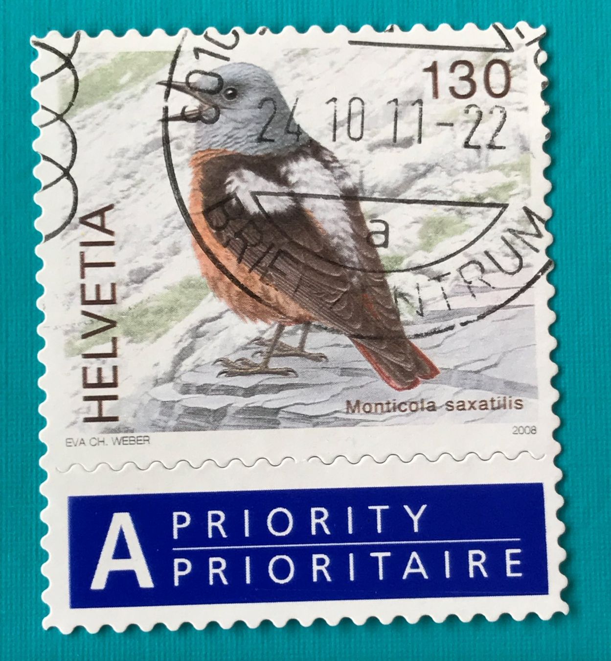 Tutti i francobolli: Nr.1272 mit Stempel  Vögel  2008    – Usato da Aarau venduto da Billa007