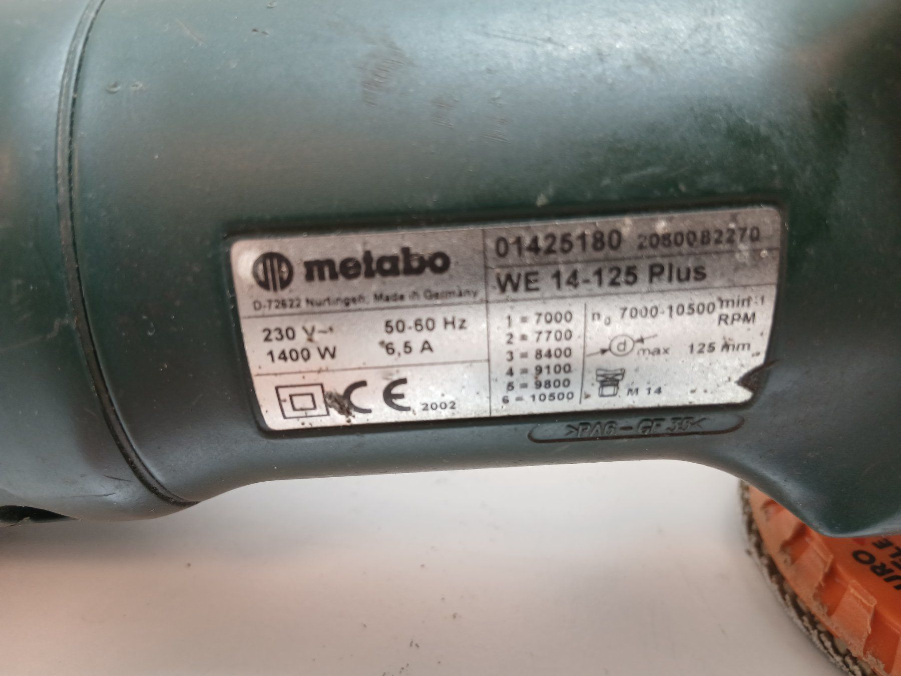 Metabo Smerigliatrici & Lucidatrici: Winkelschleifer Metabo – Usato da Schwendibach venduto da achat01 1