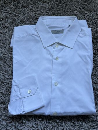 Corneliani Sartoria HerrenHemd, weiss Grösse 42