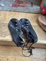 Highlanddance-Schuhe für Kinder, schwarz, Leder