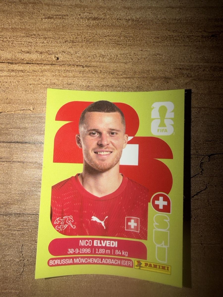 Panini Carte collezionabili: Panini WM 2026 Nico Elvedi – Nuovo (secondo la descrizione) da Lausen venduto da Armand94