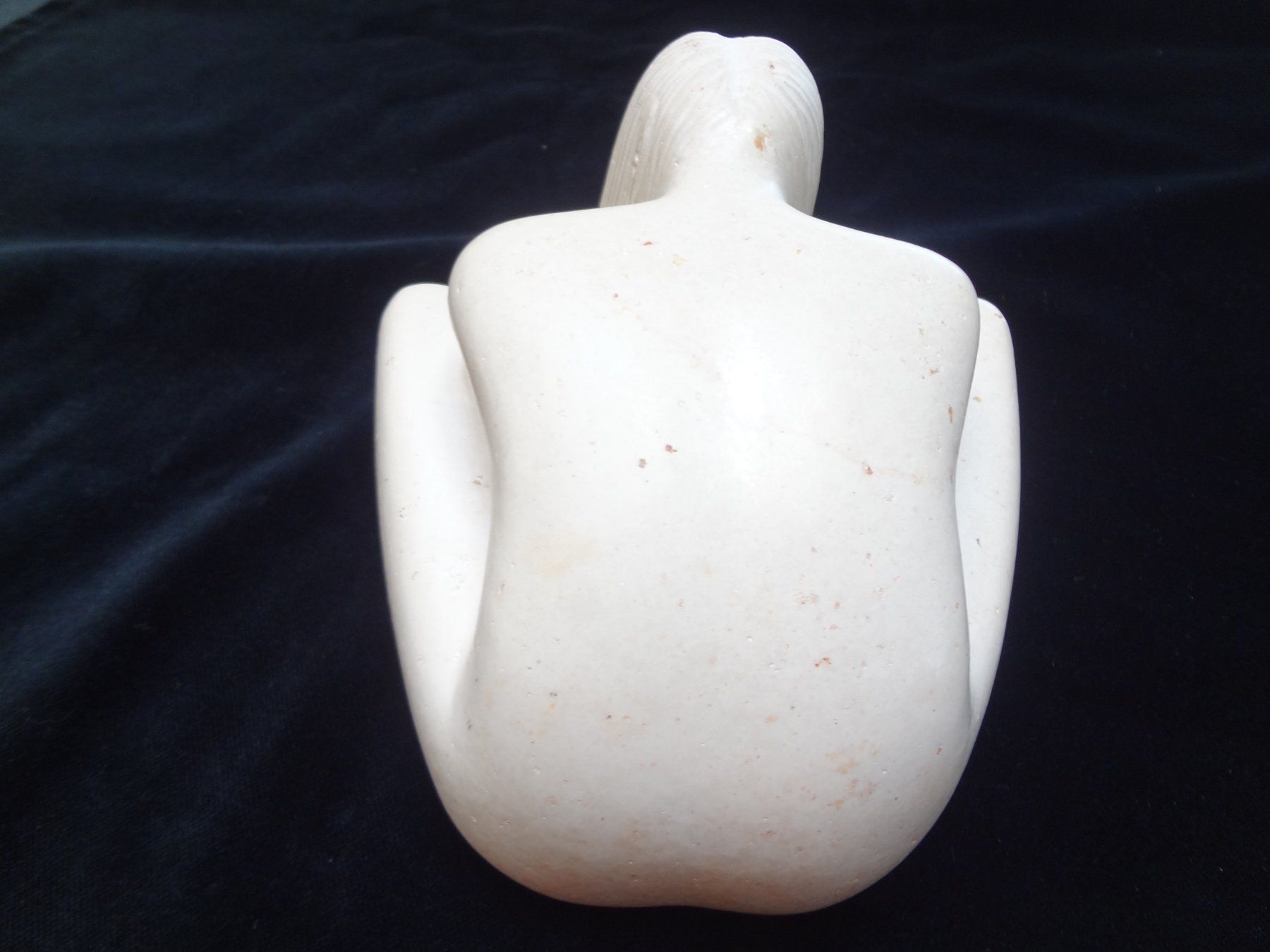 Statuette: Sculpture en pierre Gregory Mutasa Zimbabwe - Baigneuse 199 – Usato da Aigle venduto da Prunellita 2