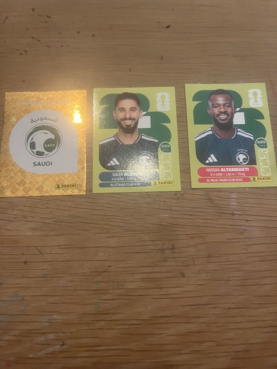 Panini Carte collezionabili: Paninis Saudi Arabien – Nuovo (secondo la descrizione) da Zürich venduto da Noth020570