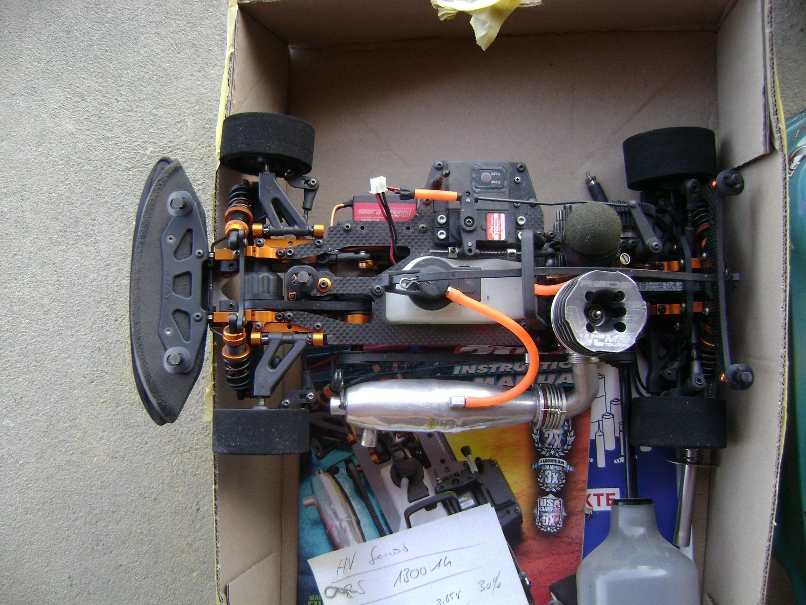 Modellismo RC: Für den Kenner ein Top Auto komplett . – Usato da Rotkreuz venduto da nic_6hkb 4