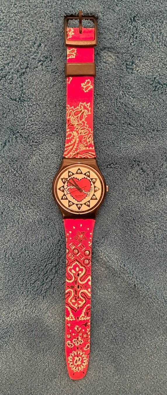 Swatch Orologi: Swatch Gent TRASH (GB154), 1994. – Usato da Niederweningen venduto da baghirac 1