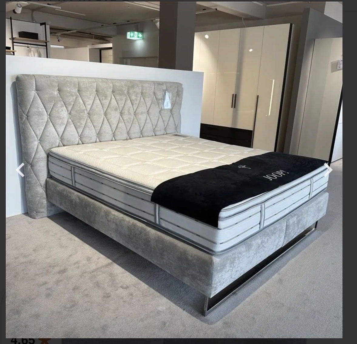 Lits: BOXSPRINGBETT CUBIC CHESTERFIELD -JOOP- neuwertig – D'occasion à Zürich par jdr_l9z2 3