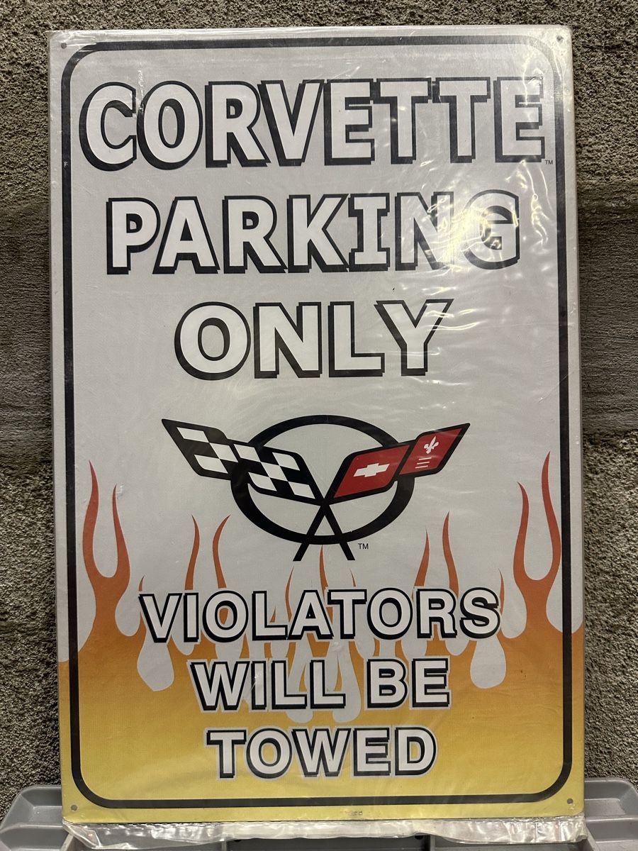 Ecriteaux: Corvette parking only – Neuf (Voir description) à Reinach AG par rares75