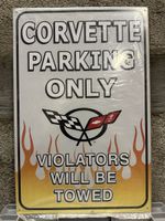 Corvette parking only