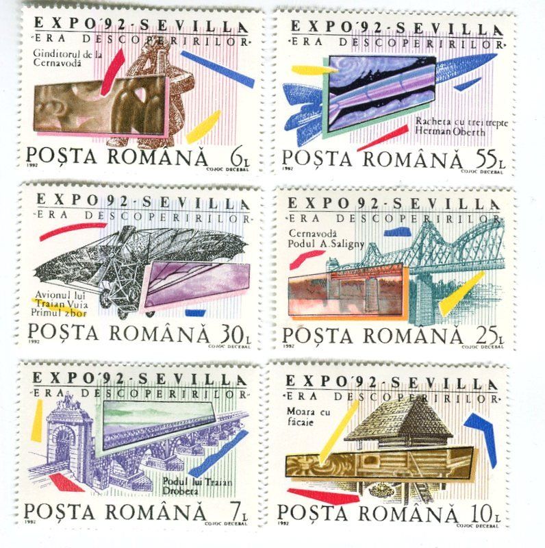Alle Briefmarken: Briefmarken "Weltausstellung". Rumänien. – Neu und originalverpackt aus Basel von Butsch5