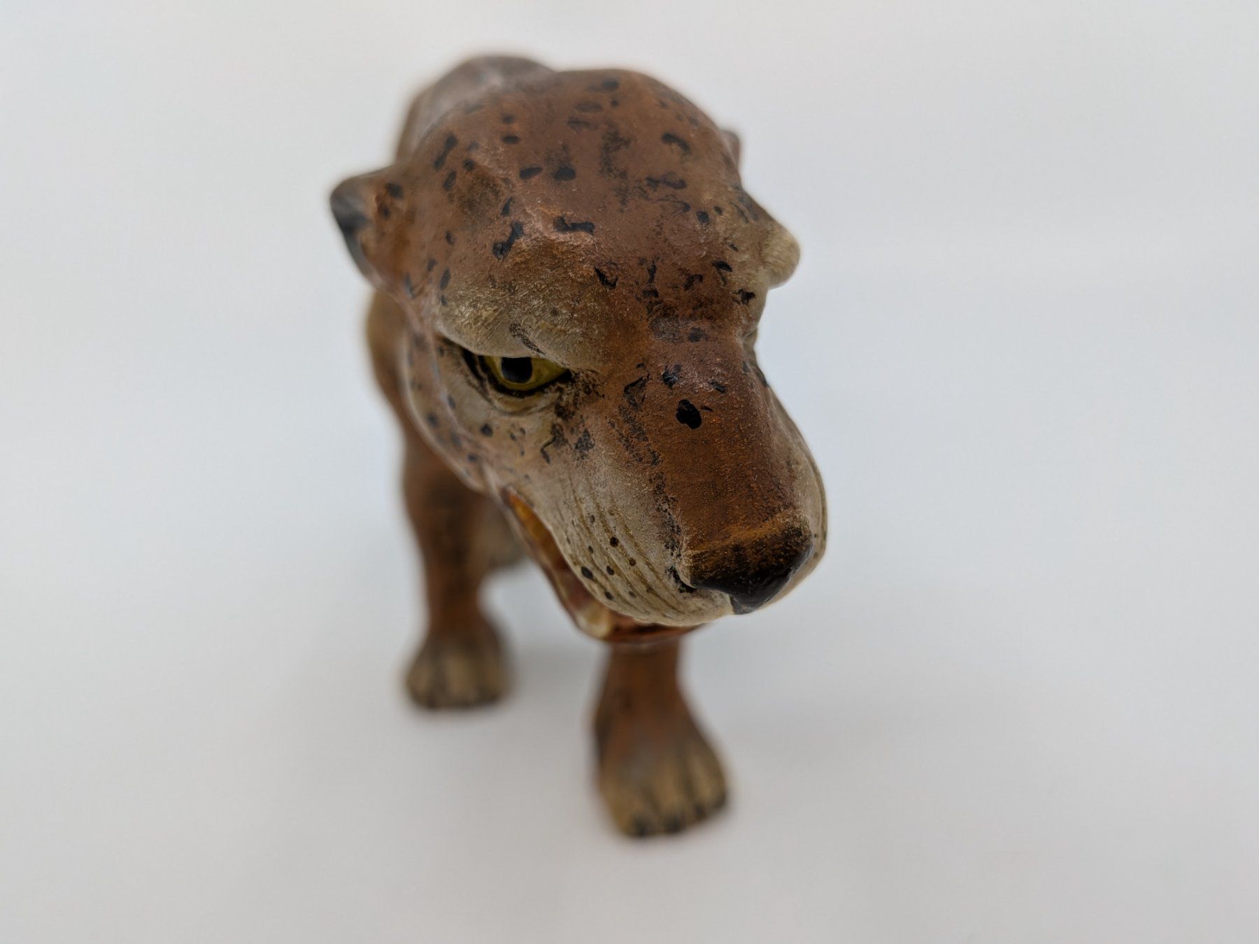 Statuette: Antike Figur, Raubkatze, Leopard, Jaguar – Usato da Emmen venduto da magelan 6