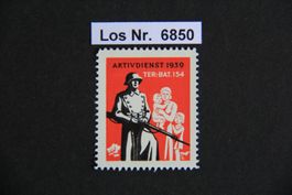2. Weltkrieg-Marke Territorial - Truppen            Los 6850