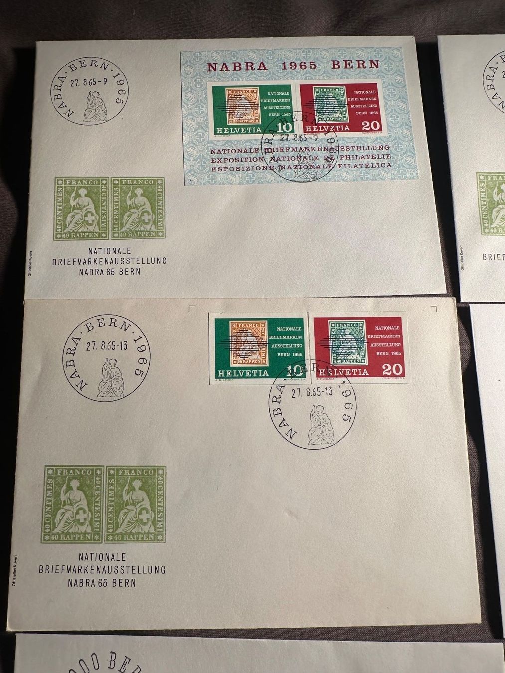 Tous les timbres: NABRA 1965 FDC – D'occasion à Stettfurt par 2442 1
