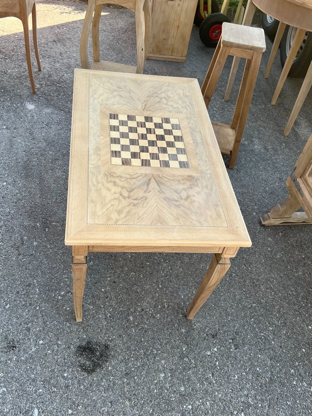 Tische: ART 1104-J Table basse échecs sablé – Gebraucht aus Pont-La-Ville von BCMGLEAL 2