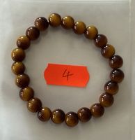1 Stück Elegantes Braun Tigerauge-Armband.