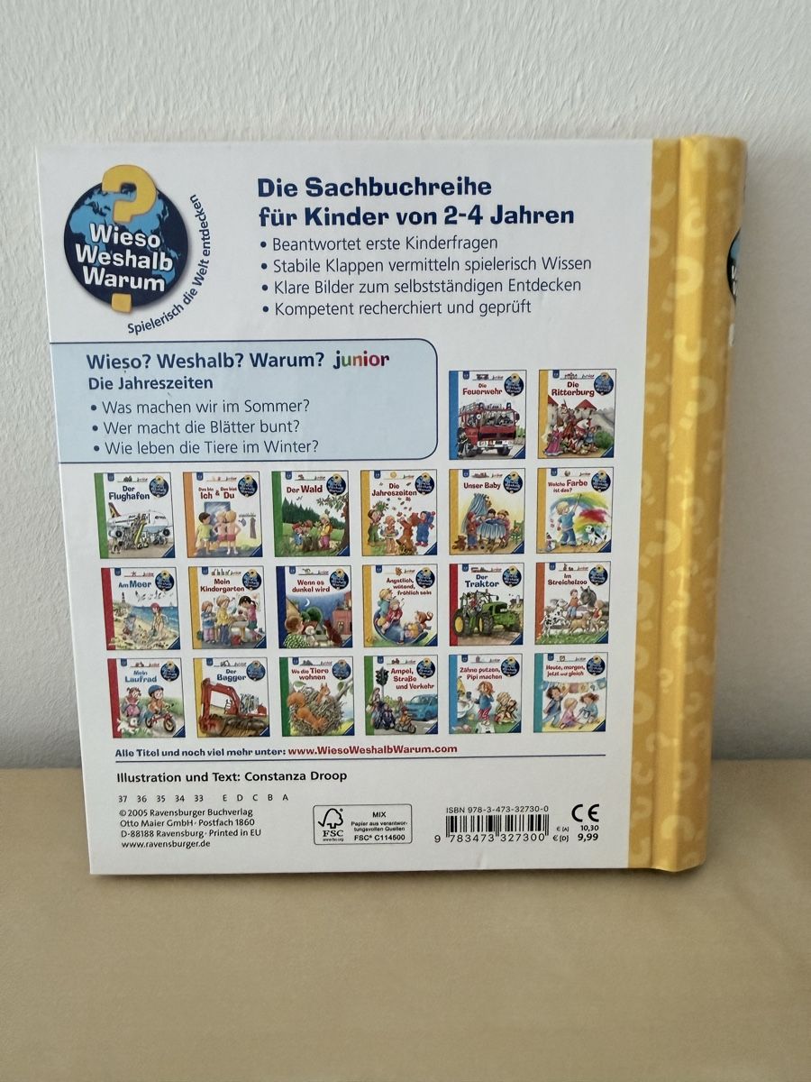 Libri: Die Jahreszeiten - Ravensburger Junior – Nuovo (secondo la descrizione) da Baden venduto da JellyMonster 1