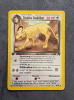Pokémon Dunkles Snobilikat First Edition 42/82 🇩🇪 (R)