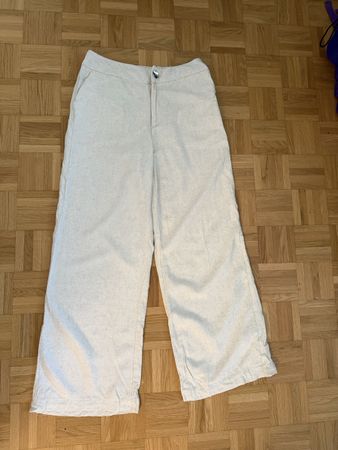 Tiffosi Leinenhose Sommerhose, Gr. M, Beige, Neuwertig!