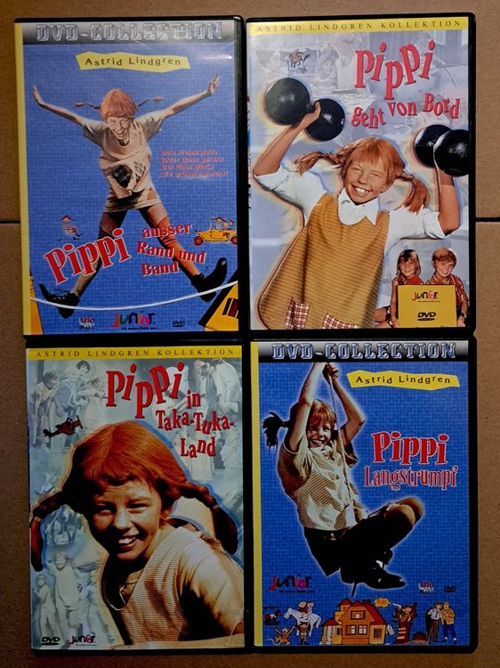 Pippi Langstrumpf Dvds