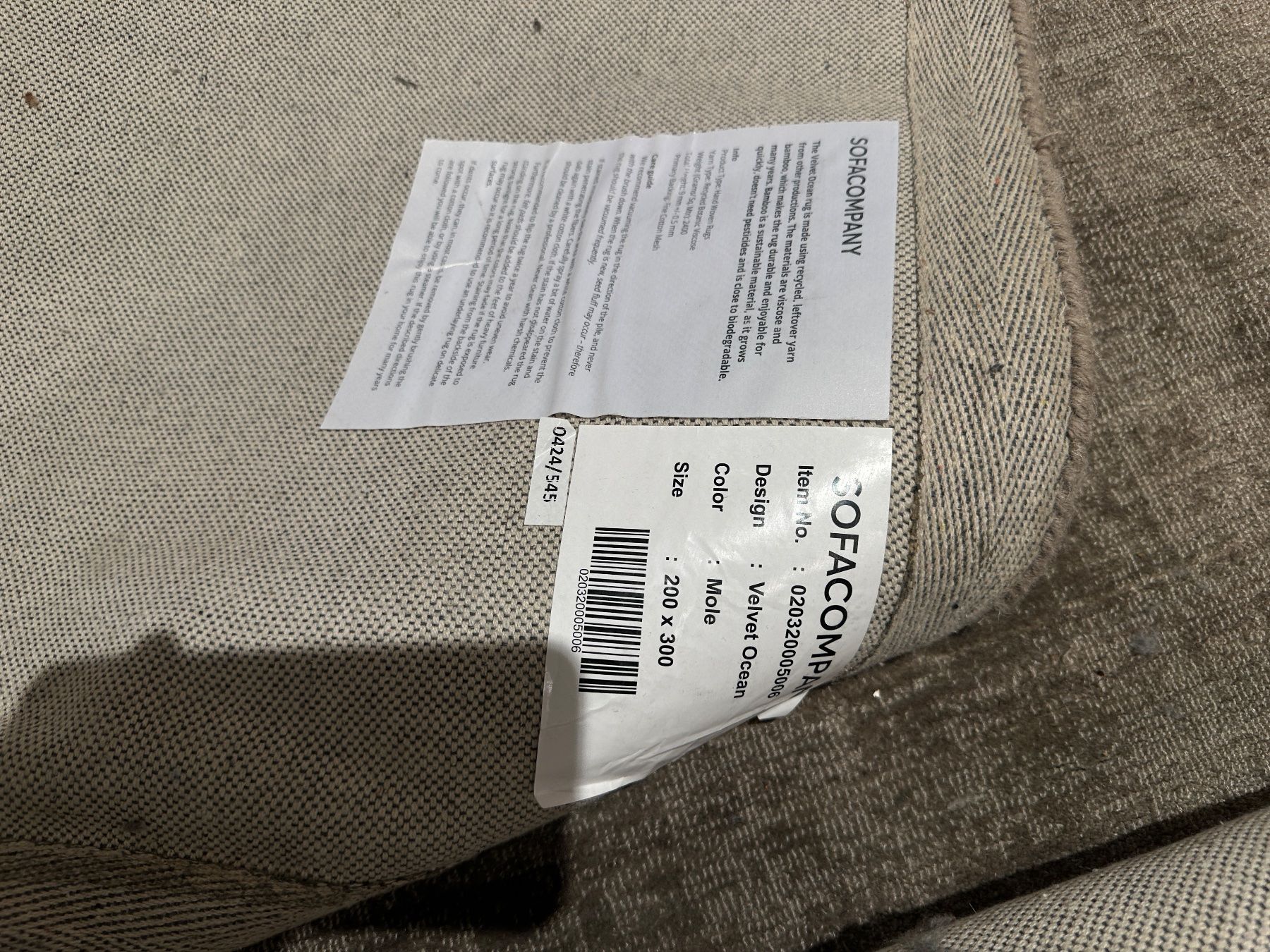 Tapis: Teppich 200x300 cm – D'occasion à Bern par Sofa_Company_Bern 1