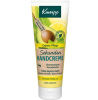 Kneipp Sekunden Handcreme mit Zitronenverbene/Avocadobutter