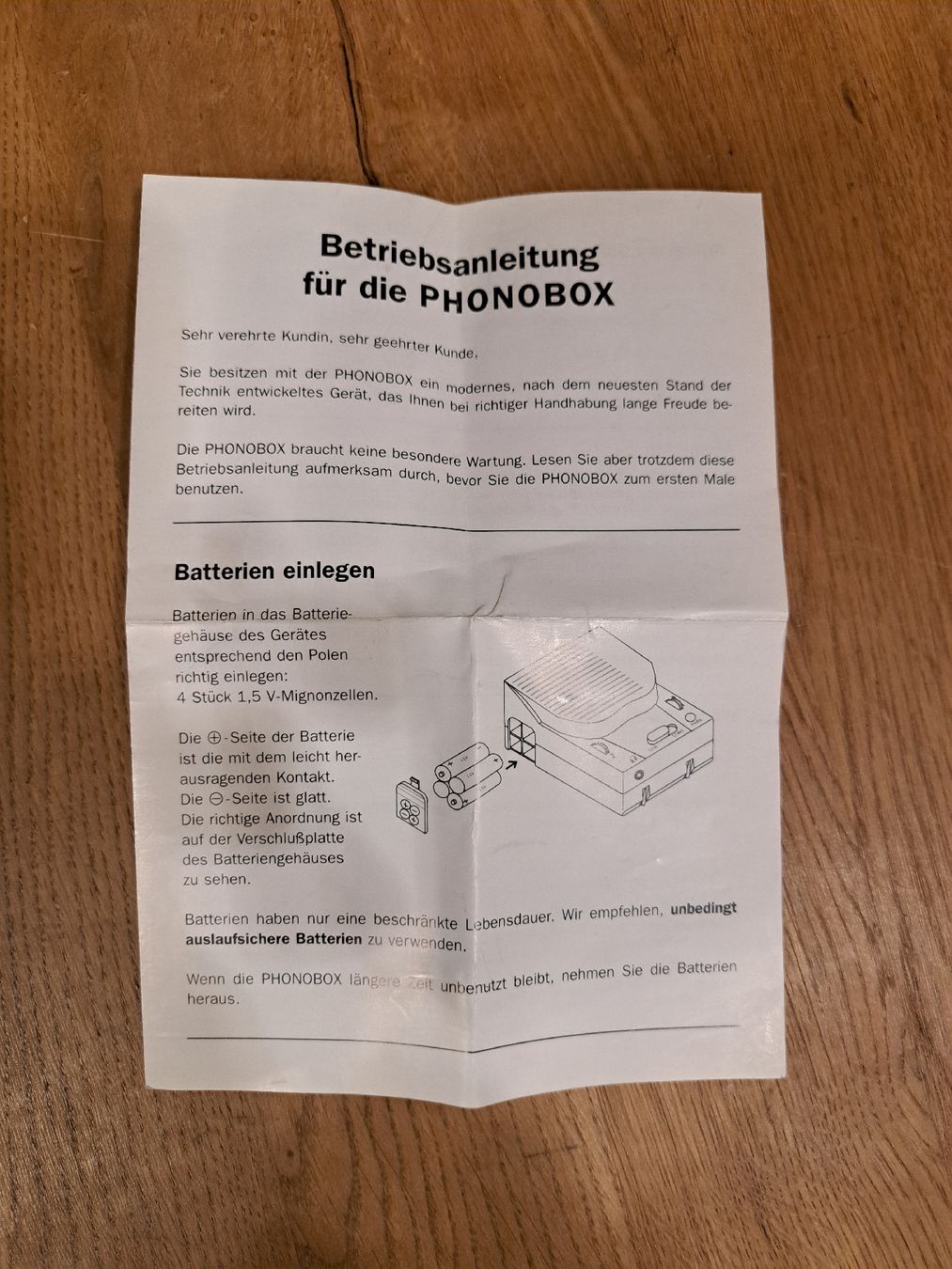 Strumenti musicali: Phonobox Bertelsmann mit Etui  Anleitung, original verpackt – Nuovo e nell'imballaggio originale da Pratteln venduto da mab_f2fz 2