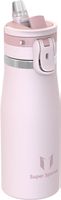 Trinkflasche Edelstahl 1L Thermo Strohhalm BPA