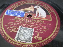 DISQUES 78 TOURS