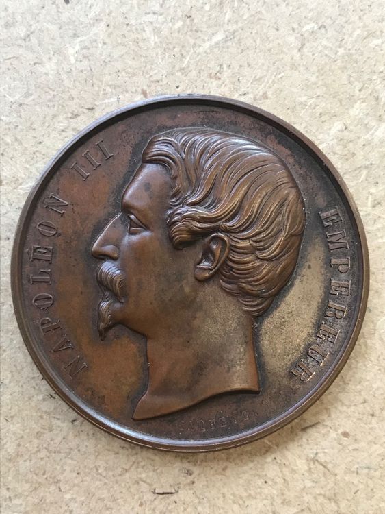 Médaille Napoléon III - Société D'Agriculture De Poitiers - Bronze