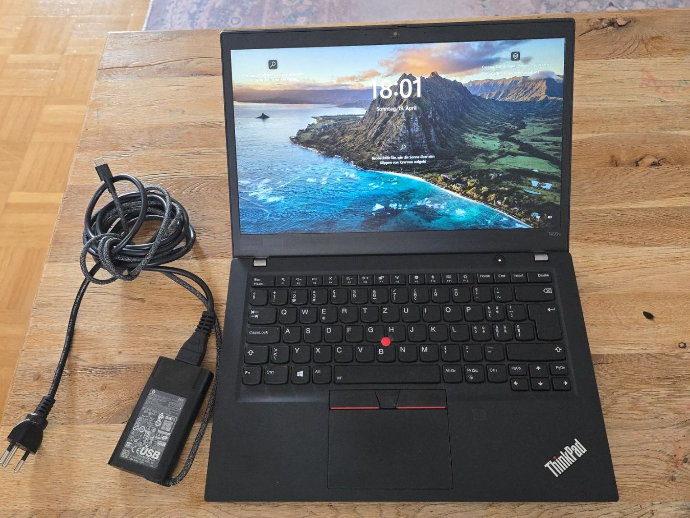 Lenovo Notebook: Lenovo ThinkPad T490S 256 GB/ SSD Windows 11 – Usato da Wallisellen venduto da theblacksheep