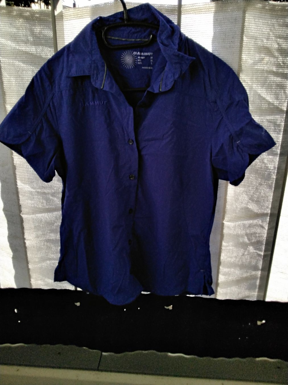 Mammut Camicette: MAMMUT WANDER BLUSE VIOLETT GR. L – Usato da Biel/Bienne venduto da dasi3