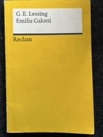 G. E. Lessing ,Emilia Galotti, Reclam 